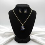 Midnight Sapphire Vine Set